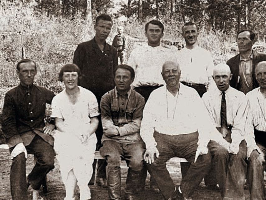 А.Е. Ферсман в Ильменском заповеднике, 1935 г.jpg