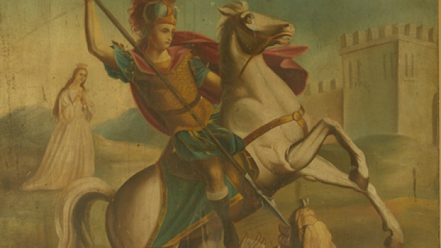 Связь житийного образа Георгия  Победоносца с иконописной традицией